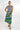 Amy Midi Skirt - Waves Green Final sale