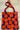 Everyday Tote - Muddy Waters Red navy with triangles