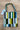 Mini Tote in Border Yellow & Triangles