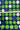 Cotton Shantung - Green  & Blue Foral $38/mt