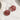 A pair of silver hoop earrings with circular earrings