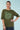 Dee Pl Tee - Jap Floral Metallic Green/Olive