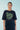 Dee Placement- Jap Floral Metallic Green/Blue