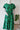 Biba Dress - Jotto  Print in Green & Navy
