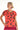 Tilly Top - Jotto Tangerine & Navy Final Sale