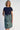 Avril Long Skirt  - Mikko  Sea Green & Navy