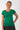 Fitted Short Sleeve Tee - Plain Emerald Final Sale