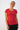 Fitted Short Sleeve Tee - Plain Red Final Sale