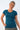 Fitted Short Sleeve Tee - Plain  Turquoise Final Sale