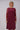 Susie Dress - Berry Corduroy Final Sale