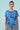 Bella Top - Checkers in Blue