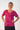 Vee Neck Tee - Movement pink