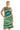 Wilma Dress - Waves Green Final sale