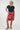 Amy Short Skirt - Sun and Clouds Red