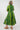 Frankie Dress Midi - Hera green