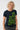 Girlfriend Tee - Hera Navy/Green
