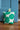 Limited Edition Door Stop -  Green Circles