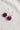 magenta pip  earrings
