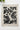 Linen Tea Towel - Japanese Floral Black