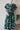 Biba Dress - Groove Print in Green & Blue