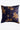 50cm Sq Cushion Cover - Pool Blue & Brown